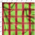 thumbnail image 3 of Soimoi Cotton Poplin Fabric Check Check Print Fabric by Yard 42 Inch Wide, 3 of 5