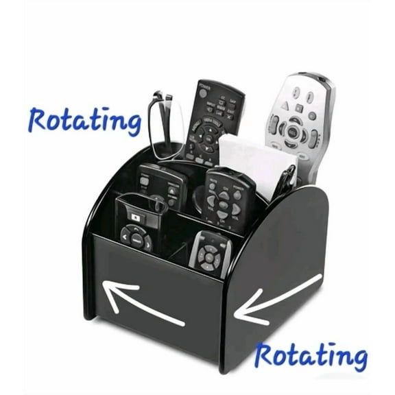 Rotating Make Up Remote Control Caddy Multi Use Office Desk Organizer New!