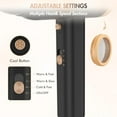 thumbnail image 5 of 2025 Lightweight Blow Dryer – 1875W High-Speed Drying, Includes Diffuser & Styling Nozzle(Grey), 5 of 5