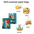 thumbnail image 4 of 16 PCS For Ariel Movie Cartoon Themed Party Bags, Birthday Party Decorations Gift Bags, 2 Styles with Handles,Ideal for Candy and Snack Bags, 4 of 5