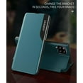thumbnail image 4 of Luxury Flip Case for Samsung Galaxy M53, Premium PU Leather Smart Sleep/Wake Up Function Smart View Window Business Phone Cover for Samsung Galaxy M53 BX Black, 4 of 9