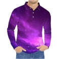 thumbnail image 2 of Sweatshirts Clearance Graphic Sweatshirts Long Sleeve Shirts for Men Cropped Hoodies for Men Trendy Fall Sweaters for Men 2024, 2 of 5