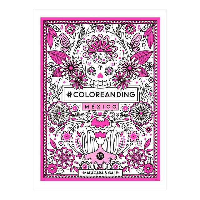 México #coloreanding VR Editoras Libro Tapa Blanda