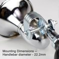 thumbnail image 3 of Aluminum Alloy Bike Horn Bicycle Horns,Metal Bicycle Horns for Kids,Cycling Air Horn,Retro Bike Horns for Kids Bikes, 3 of 5