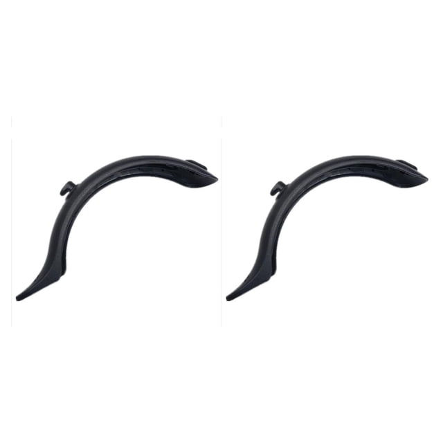 Eigraketly 1 Uds. De guardabarros para rueda trasera de monopatín, protector contra salpicaduras de neumáticos para M365, accesorios de negro 2piezas