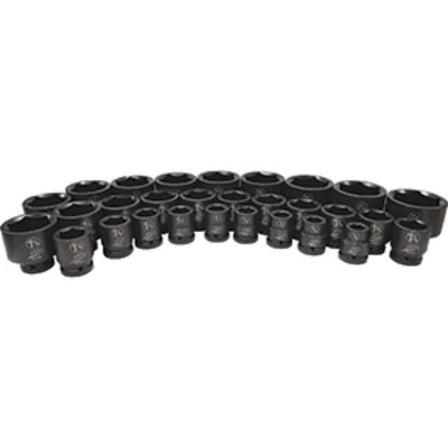ATD Tools ATD-63129 29-pc. 3/4e Drive 6 Point Sae Impact Socket Set
