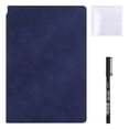 thumbnail image 2 of Reusable Erasable Whiteboard Notebook, Portable Dry Erase Notebook for Home, Office & School, Dry Erase Notepad Set, Dark Blue, 9.36*6.55 inch, By Preplabs, 2 of 8