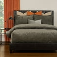 thumbnail image 5 of SIScovers Mixology Padma 7 Piece Bedcap Comforter Set Umber California King 7 Piece Mid-Century Modern, 5 of 5