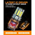 thumbnail image 5 of 2pcs 6000K White 3157 4114 4157 LED Daytime Running Light Bulbs Driving DRL Kit, 5 of 10
