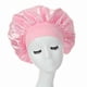 thumbnail image 1 of Sleeping Cap - Satin Bonnet - Sleep Cap Pink One Size pink, 1 of 5