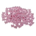 thumbnail image 2 of 100 Piece Pink Flower Shaped Wooden Beads Loose Spacer Beads for Jewelry Making Craft 15mm, 2 of 7