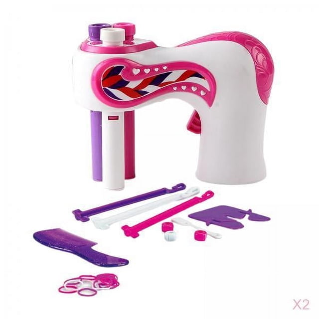 Máquina Eléctrica Para Trenzar El Cabello Sunnimix Kit De Juguete Para Salón De Belleza Trenzador de pelo automático