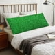 thumbnail image 4 of Balery Green Sparkling Shiny Funda Protectora para Almohada Corporal de Algodón Hipoalergénico con Cierre(55 x 21 pulgadas), Almohadas No Incluidas, 4 of 7