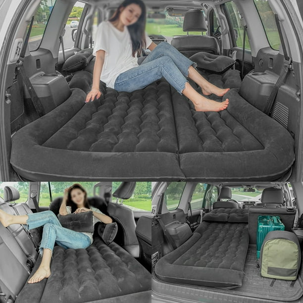 Lyumo Car Suppliescar Air Mattress Vehicle Inflatable Thickened Travel