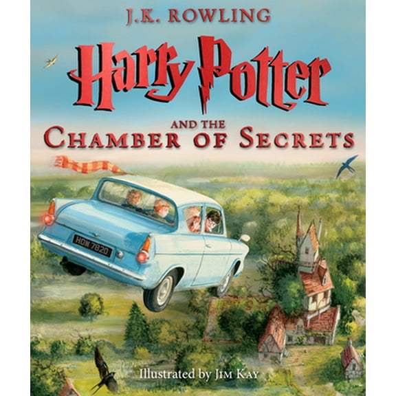 Pre-Owned Harry Potter and the Chamber of Secrets: The Illustrated Edition (Harry Potter, Book 2): (Hardcover 9780545791328) by J K Rowling