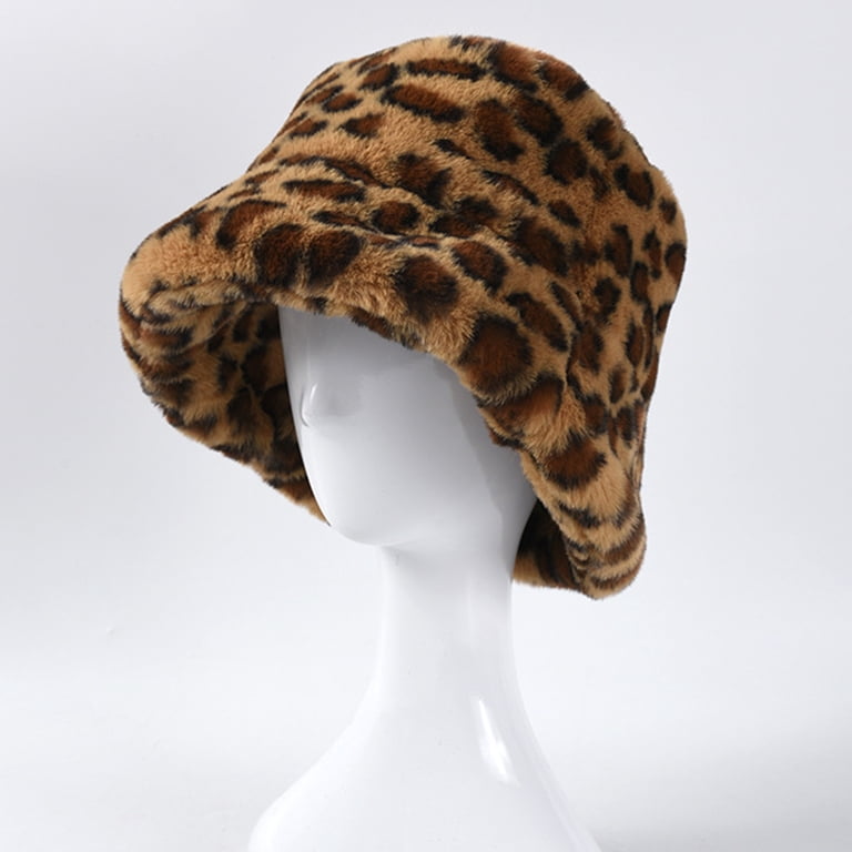 Vintage Leopard Bucket Hat Leopard Bucket Hat, Animal Print Cheetah Retro Vintage  main image 3