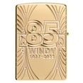thumbnail image 5 of Zippo Windy 85th Anniversary Collectible Armor High Polish Brass Windproof Lighter, 5 of 9
