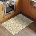 thumbnail image 2 of Entryway Rug 2'x3', Beige Spring Floral Small Rug for Kitchen Bathroom Door Mat Indoor Entrance, Farmhouse Flowers Elegant Pastoral Non-Slip Area Rugs Floor Mats Carpet Front Door Rugs, 2 of 8