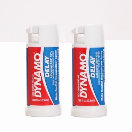 Screaming O Dynamo Delay to Go Male Desensitizing Spray, 2 Pack