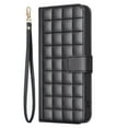 thumbnail image 3 of Compatible with iPhone 11 Wallet Case, Elegant Shoulder & Wrist Strap and PU Leather Flip Card Slots Kickstand Magnetic Closure Cell Mobile Phone Cover for iPhone 11, Black, 3 of 12
