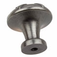 thumbnail image 3 of GlideRite 1-1/8 in. Round Snowflake Cabinet Knob, Satin Pewter, 3 of 5