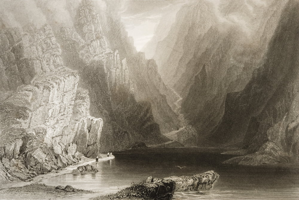 The Gap Of Dunloe Killarney County Kerry IrelandDrawn By WHBartlett Engraved By JTWillmore From The Scenery And Antiquities Of Ireland By NPWillis And JStirling CoyneIllustrated From Drawings By WHBa