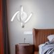 thumbnail image 4 of Lámpara decorativa de pared LED en espiral para mesita de noche, pasillo, dormitorio (luz cálida) Likrtyny Iluminación del hogar multifuncional, 4 of 8