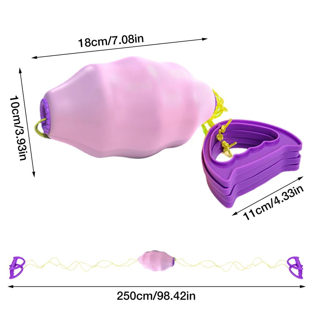 Buy Fovolat Shuttle Ball Zipper Zoomball Reverse Tug Of War Wind Up