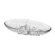 thumbnail image 5 of Bandeja de servir dividida, frutero, plato, bandeja de servir transparente, 2 secciones para refrigerios, aperitivos, dulces, mesa de comedor, 5 of 9