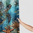 thumbnail image 3 of Orinice  Sea Turtles Ocean Nautical Bathroom Sets with Beach Shower Curtain and  and Accessories Decor with Memory Foam Non Slip Velvet Bath Mat and  60x72, 3 of 7