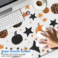 thumbnail image 2 of Long Mouse Pads for Desk,Halloween Pumpkin Star Pattern Desk Mats on Top Of Desks, Desk Mouse Pad Extra Large with 3mm Non-Slip Base and Stitched Edge for Gaming,Office,Work,Home 47.3x23.6in, 2 of 5