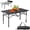 47.2 x 20 x 20 inch, variant on 20 inch Folding Roll-up Camping Table, Outdoor Lightweight Aluminium Table, Portable Square Table with Carry Bag for Picnic, Hiking, BBQ, Beach, Tailgating
