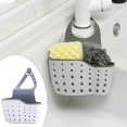 thumbnail image 4 of Flexible y, esta caja de plástico para platos está hecha de materiales plásticos de alta calidad y es un gran lugar para artículos pequeños en el fregadero de la cocina, como esponjas y trap, 4 of 5