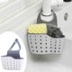 thumbnail image 4 of Flexible y, esta caja de plástico para platos está hecha de materiales plásticos de alta calidad y es un gran lugar para artículos pequeños en el fregadero de la cocina, como esponjas y trap, 4 of 5