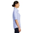 thumbnail image 3 of Burnside Women's Textured Solid Long Sleeve Shirt Size up to 3XL, 3 of 3
