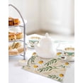 thumbnail image 4 of Spring Daisy Kitchen Dish Towels for Drying Dishes Set of 3, Country Watercolor Flower Leaf Plant Waffle Weave Microfiber Hand Tea Bathroom Towels Quick Dry & Absorbent Towel 12x12, 4 of 7