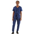 thumbnail image 2 of Fubu Women's V-Neck Tuck In Scrub Top Medical Nursing Uniform, 2 of 4