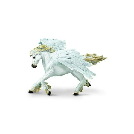 Safari Ltd. Pegasus Figurine - Majestic 8" Flying Horse Toy for Kids Ages 3 