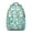 Greenish-blue-18, variant on Funny Llama Pattern Backpack – Adorable Alpaca Face Cartoon Design with Cute and Kawaii Style for School Use