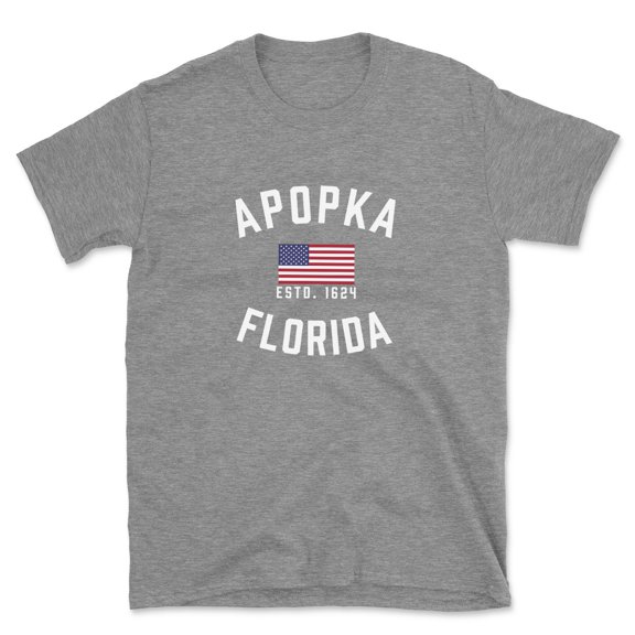 Apopka Florida Patriot Men's Cotton T-Shirt