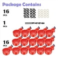 thumbnail image 3 of 16 Pack Automatic Chicken Waterer Cups Poultry Waterers Poultry Water Feeder Chicken Water Cups with, 3 of 5