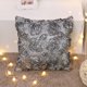 thumbnail image 3 of Matsuzay Funda de almohada decorativa para el hogar con flores rosas, funda de almohada con cremallera, fundas de cojines suaves para el hogar Kits de decoración para fiestas gris oscuro, 3 of 6