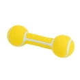 thumbnail image 2 of One Paw, Barbell Dog Toy, Rubber and Polyester, Fun Toy, Yellow, for Dogs, 2 of 7