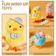 thumbnail image 5 of 3 juguetes de peluche de cuerda con mecanismo de relojería, pollitos saltarines, pollos saltadores., 5 of 7