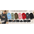 thumbnail image 6 of lcziwo Dog Carrier Hoodie Women Pet Pouch Hoodies Oversized Cat Hooded Sweatshirt with Carrying Pockets 2026 Black,S, 6 of 9