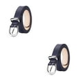 thumbnail image 2 of Sonducket VersatilidadCinturón para mujer: cinturón de vestir moderno y cómodo para cualquier ocasión Cinturón para mujer azul oscuro 110 cm azul oscuro 110cm 2piezas, 2 of 6