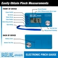 thumbnail image 2 of Baseline Electronic Pinch Gauge for Hand and Forearm Strength Tensile Testing Therapy Equipment, 60lb Max, 12-0475, 2 of 5