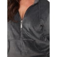 thumbnail image 4 of Women's Plus Size Velour 2 Piece Set, 4 of 4