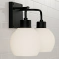 thumbnail image 5 of Capital Lighting 120021MB-540 Tanner 2 Light 15" Wide Vanity Light - Black, 5 of 6