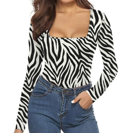 

GWAABD One Piece Bodycon Jumpsuits for Women Women s Low-Neck Jumpsuit Sets Long Sleeve Tops Bodysuit Jumpsuit Long Sleeve Short Romper Suit